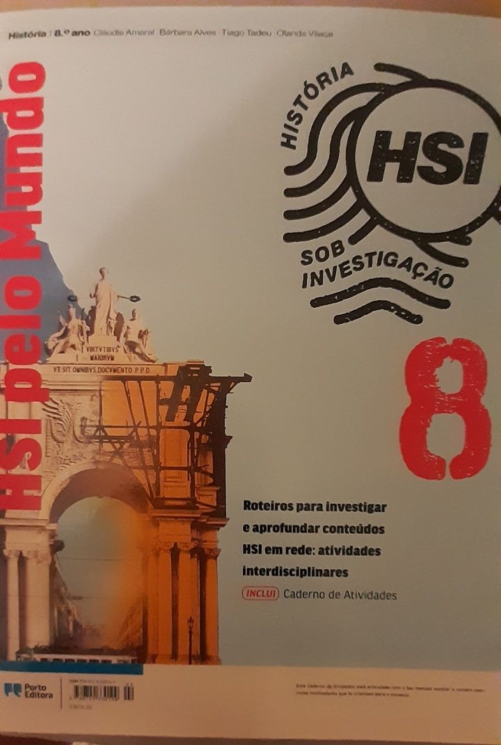 Livro de Atividades NOVO - História HSI - 8° ano