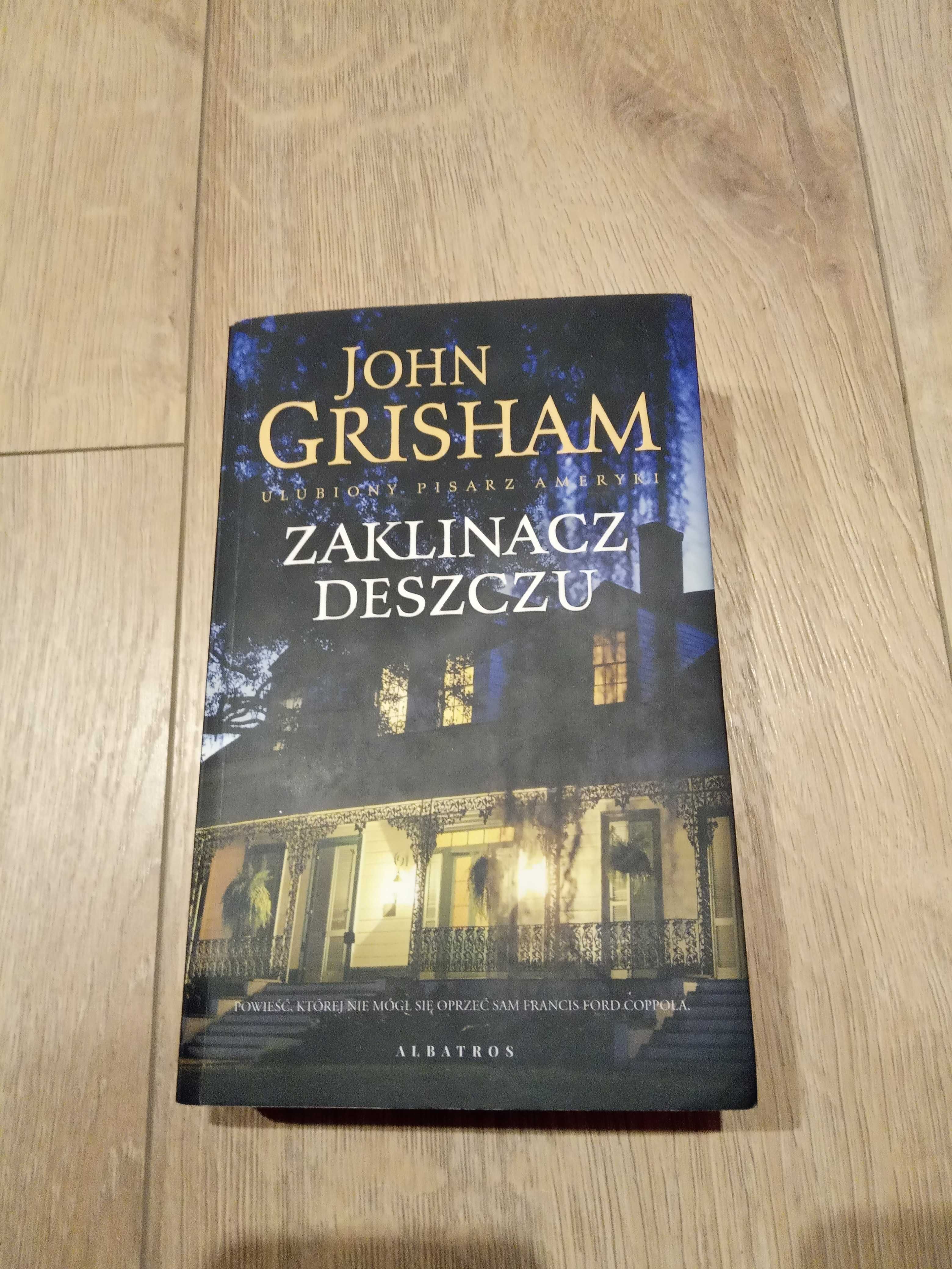 John Grisham 3 tytuły  "Zaklinacz Deszczu", "Król odszkodowań" - kompl