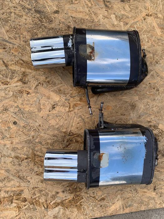 Вихлоп BMW X5 E53 3.0D M57 вихлоп AC schnitzer e53 банки х5 е53