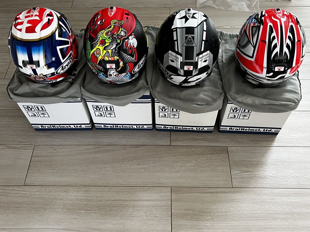 Arai Rx7 -V  Nick Hayden/Tatsuki/vinales/pedrosa