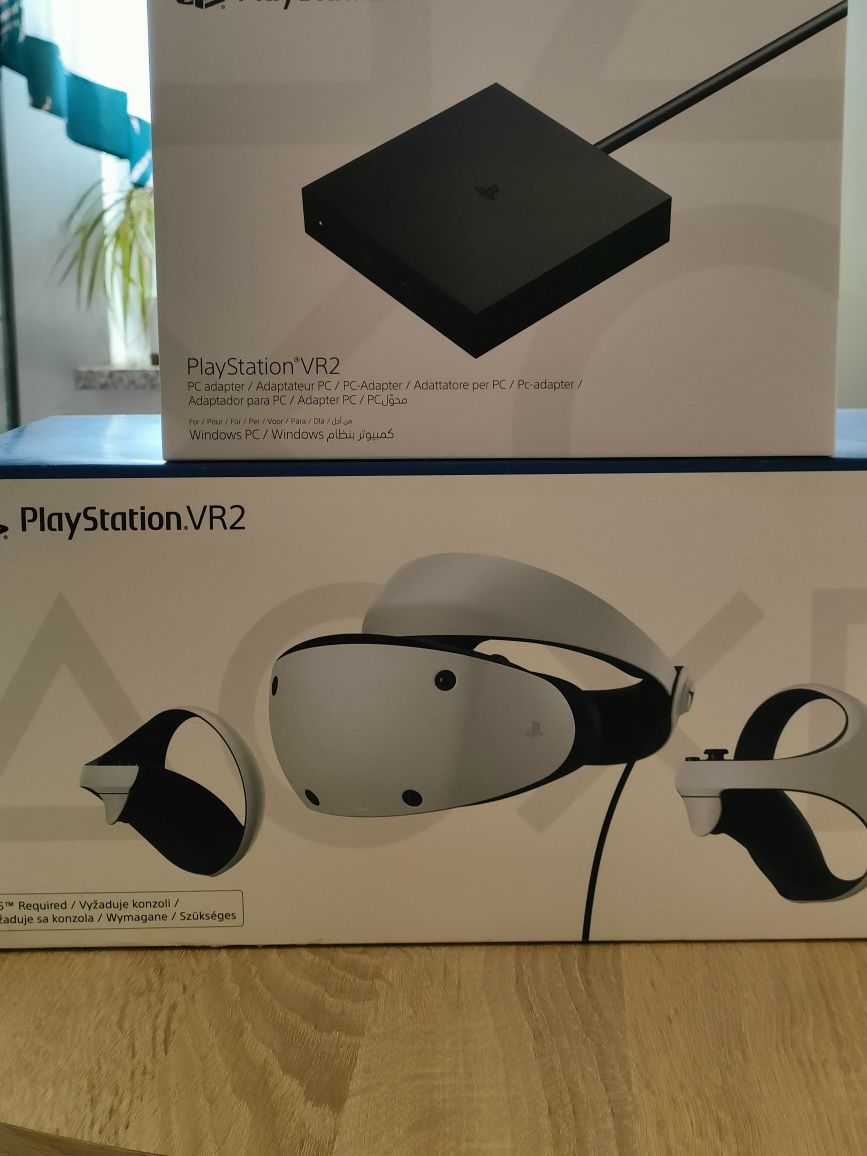 Gogle PlayStation VR2 adapter PC
