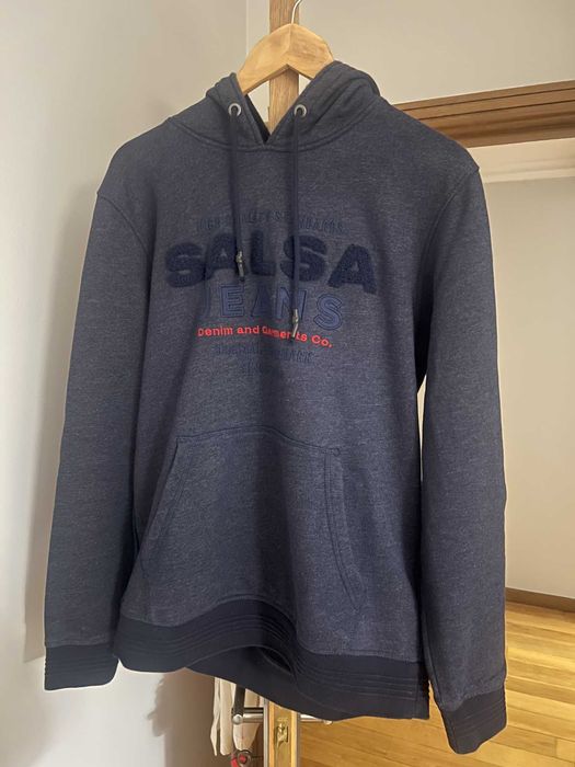 Sweat azul da Salsa homem