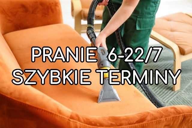 Pranie tapicerki meblowej:foteli, krzeseł,uszaka,wersalki,poduszki