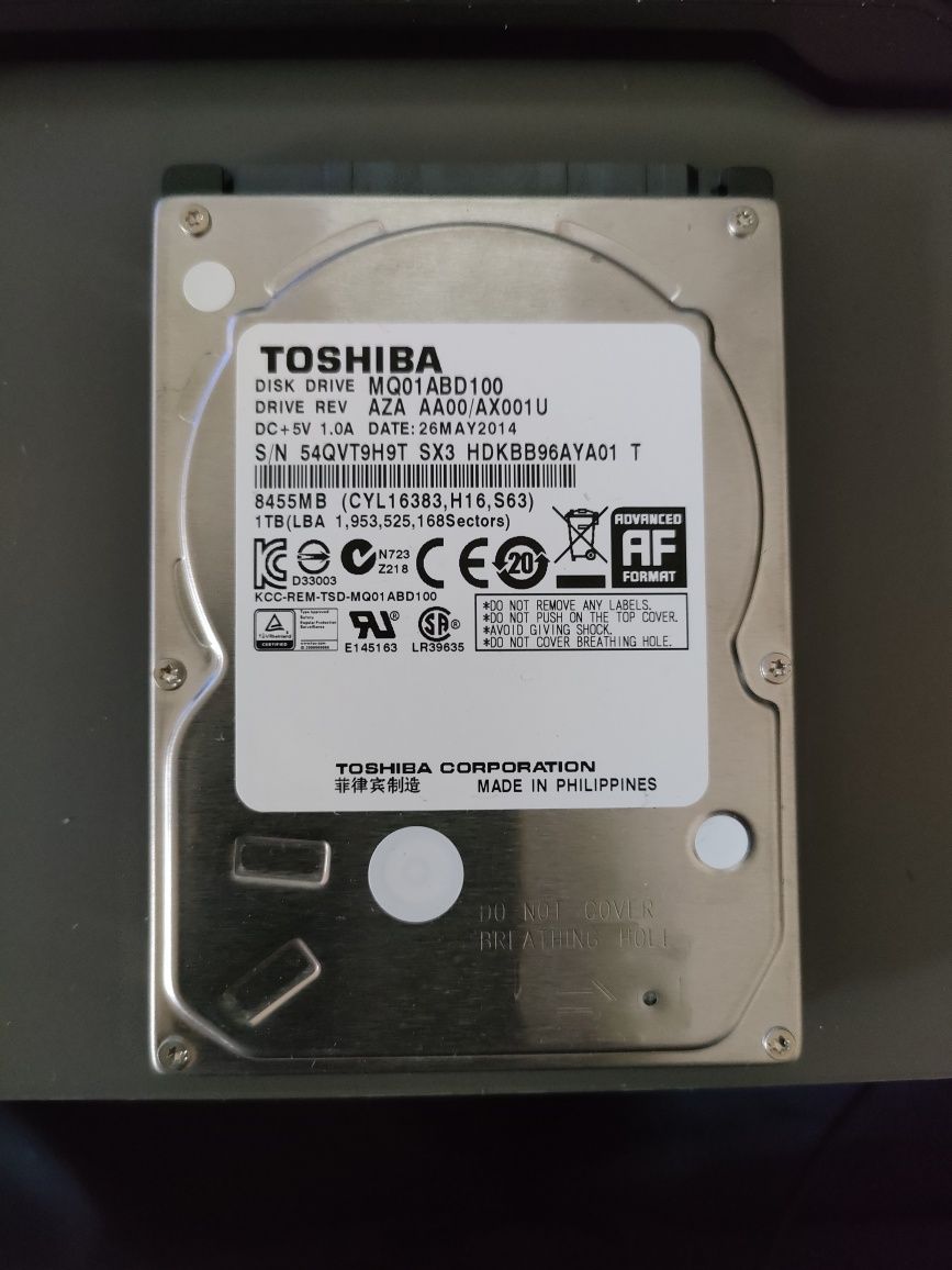 HDD Toshiba 1TB 2.5