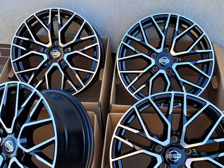 Alufelgi 18 5x114 NISSAN Juke Qashqai Pulsar Leaf X-trail CA20 CNC