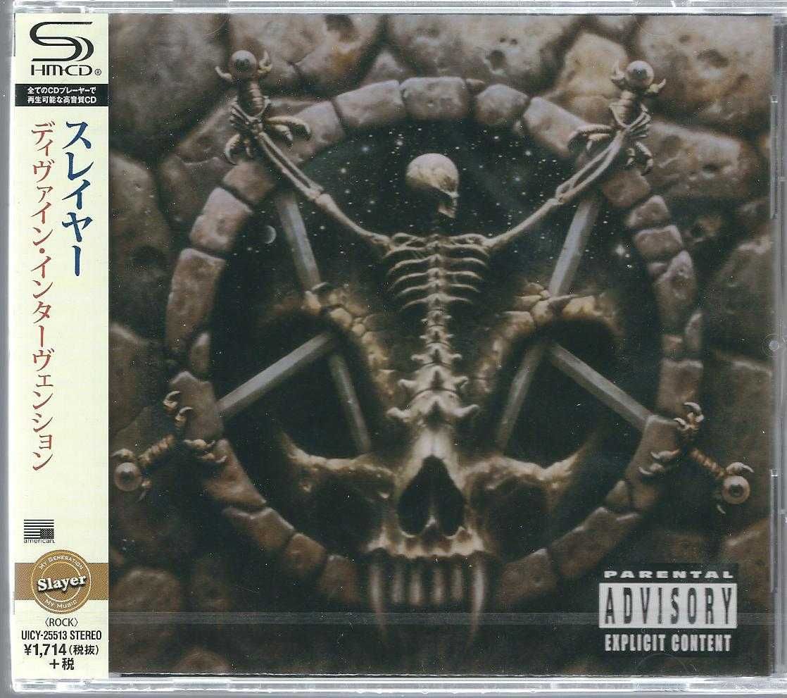 CD Slayer - Divine Intervention (2015 Japan) (SHM-CD) (American Record