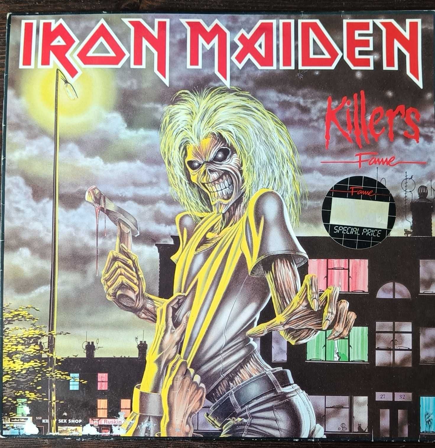 IRON MAIDEN - Killers. Winyl. VG/G.