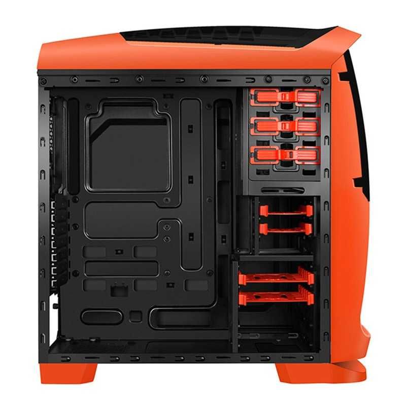 Caixa PC Coolbox ATX DEEPSTING II Orange - Edição limitada