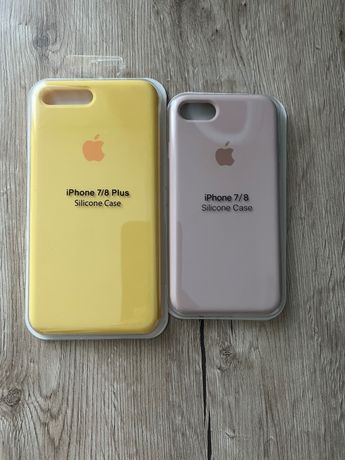 Оригинальные чехлы Apple Silicone Case для iPhone, 7/8,  7/8 plus