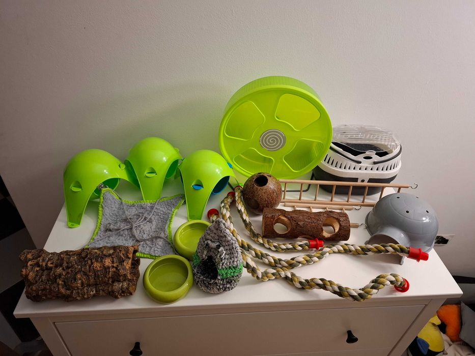 Akcesoria dla małych grzoni