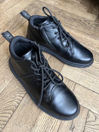 ботинки кожаные зимние dr Martens оригинал размер 37 24 см новые