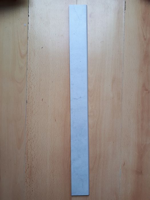 Listwa Cokół scratch Bianco półpoler 7,2x75