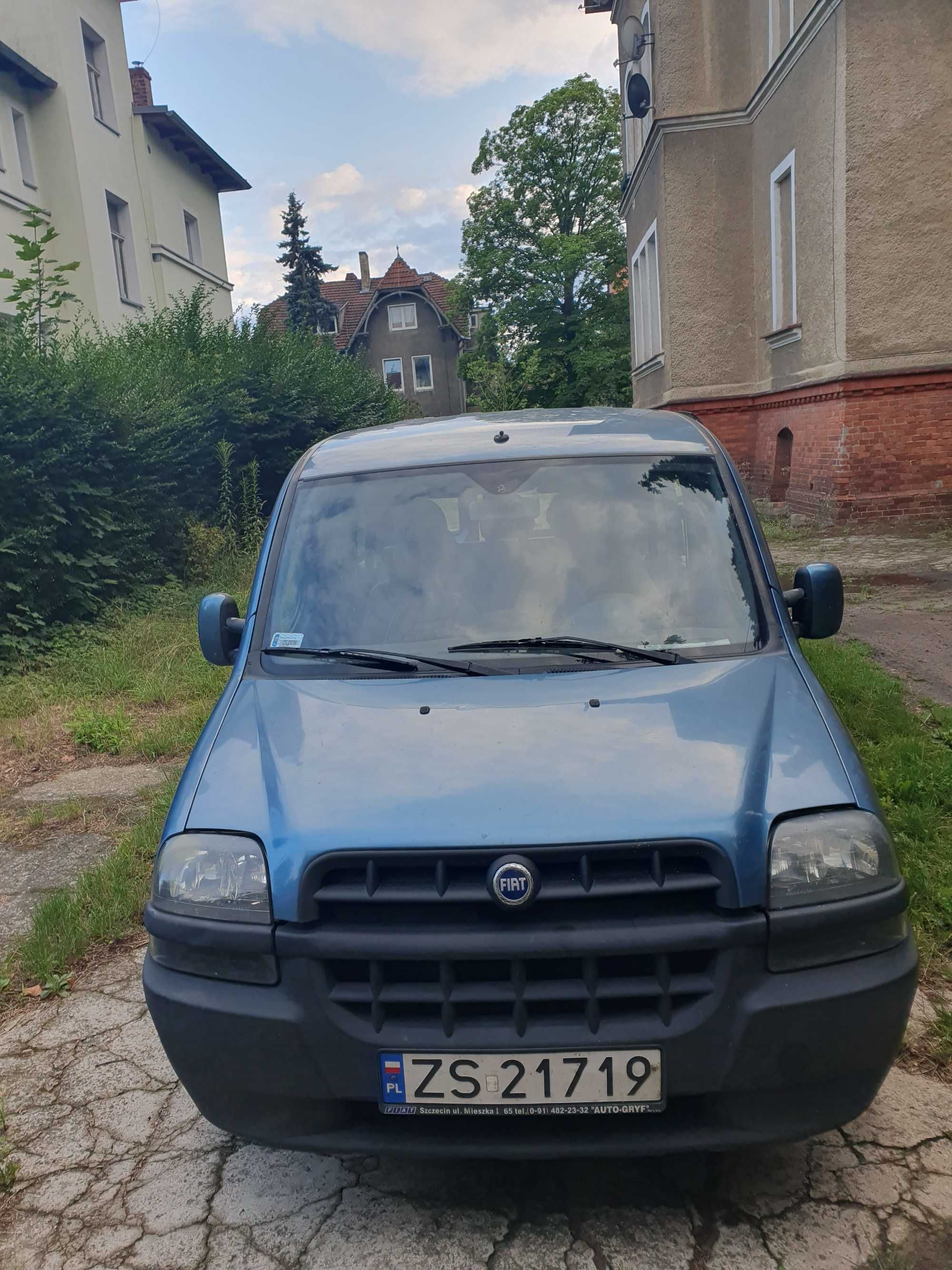 Fiat Doblo benzyna 1,2 uszkodzony