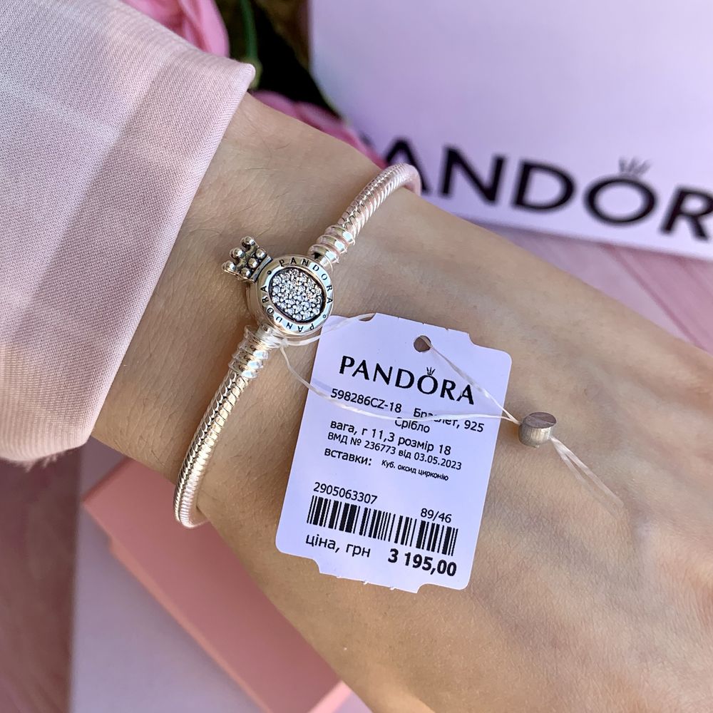 Браслет Пандора Pandora, браслет пандора новий прикраса оригінал