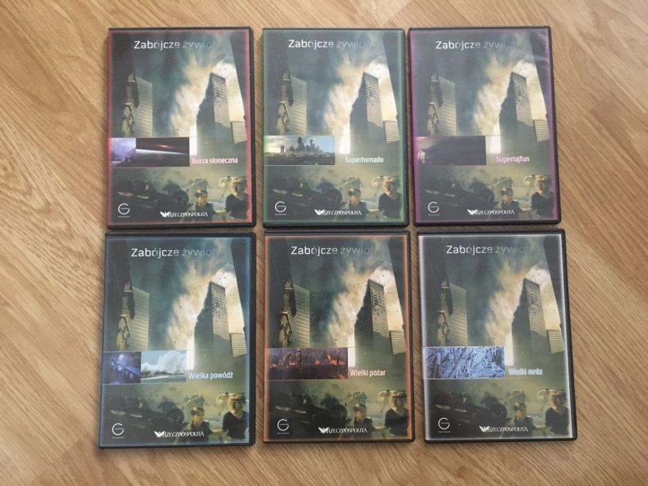 Kolekcja DVD Rzeczpospolitej - Zabójcze żywioły 6 płyt