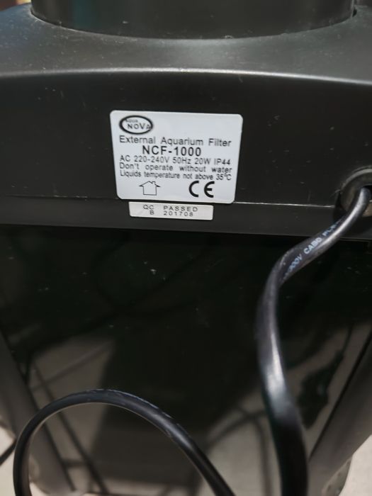 Filtr zewnętrzny aqua nowa ncf -1000