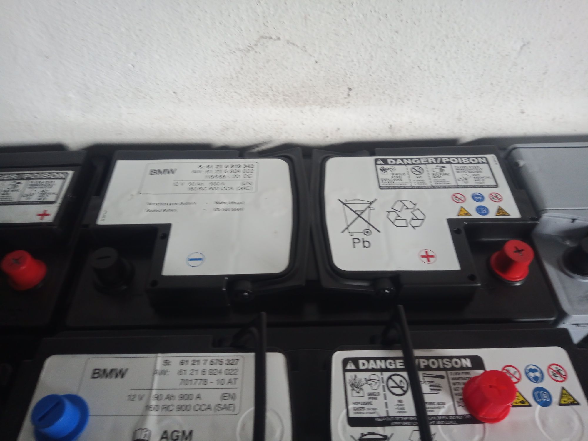 Bateria  auto AGM start stop multimarcas e originais