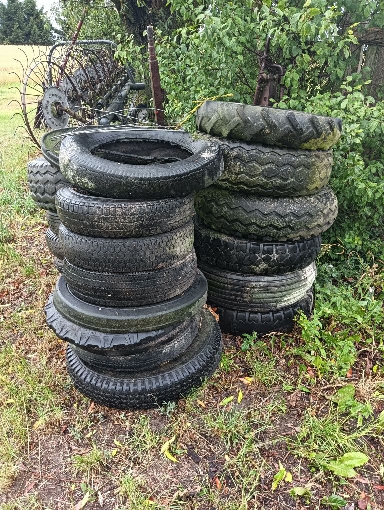 Oddam opony samochodowe i rolnicze
