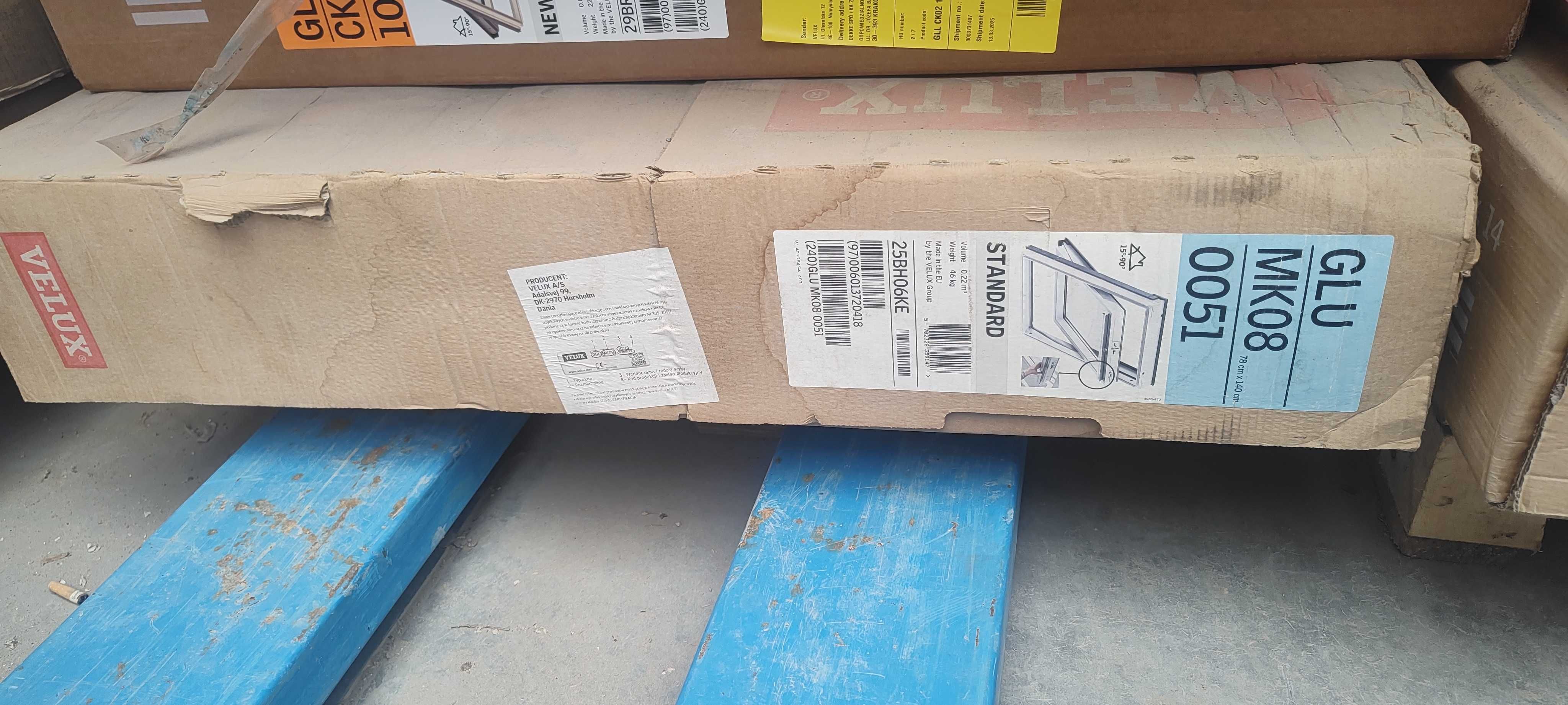 Okno dachowe Velux GLU0051 MK08 78x140