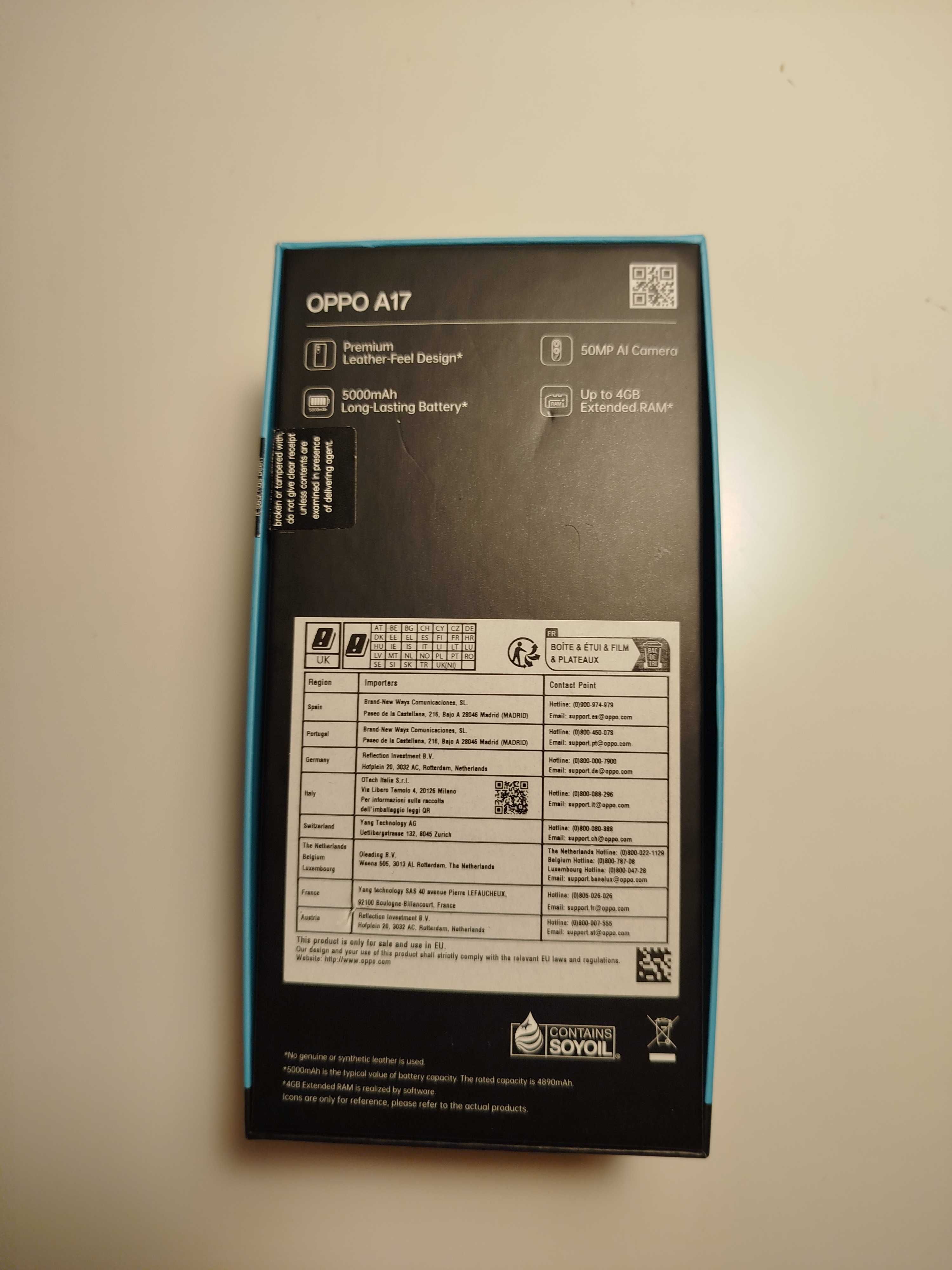 Oppo A17 para peças