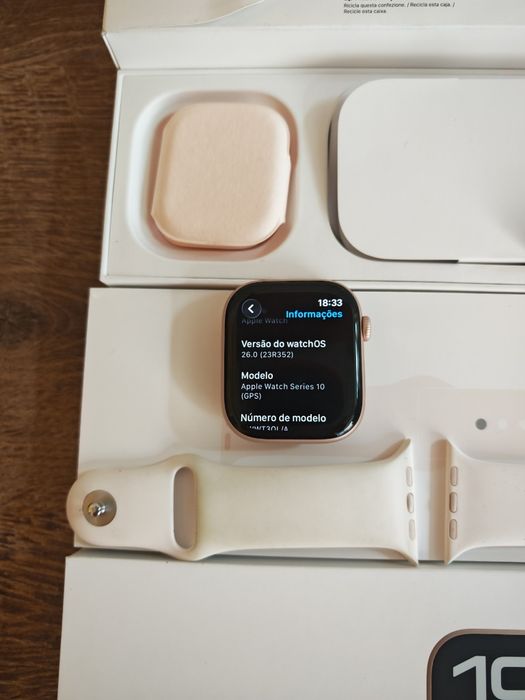 Apple Watch Serie 10 46MM Rose Gold Semi-novo C/Garantia