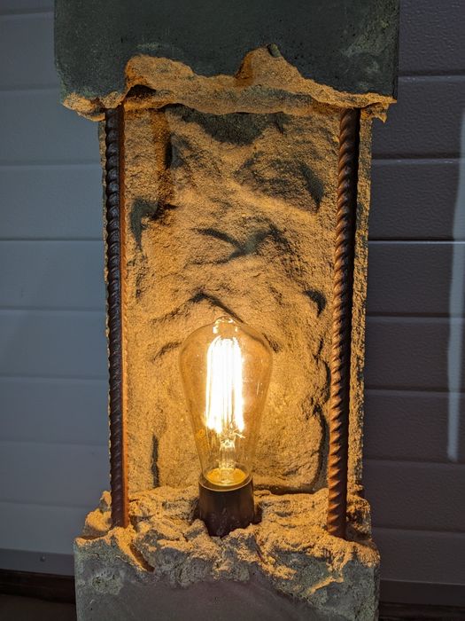 Ліхтар з бетону , лофт