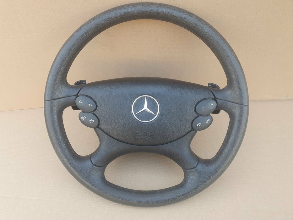 W211 Руль с подушкой подрулевые переключателиMercedes
