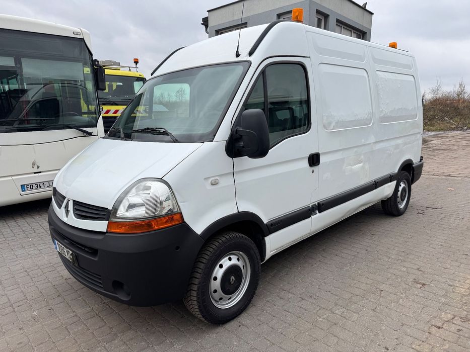Renault Master 2007r najazd tył 2.5DCi 120KM przebieg tylko 223tys oryginał 1 właściciel  Boxer Jumper Sprinter Ducato Movano Transit