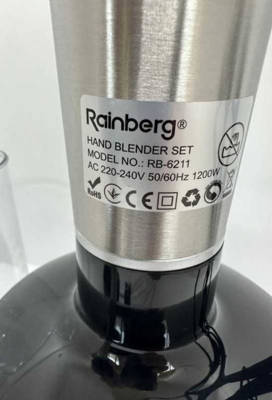 Погружной блендер Rainberg RB-6211 1200Вт 4в1