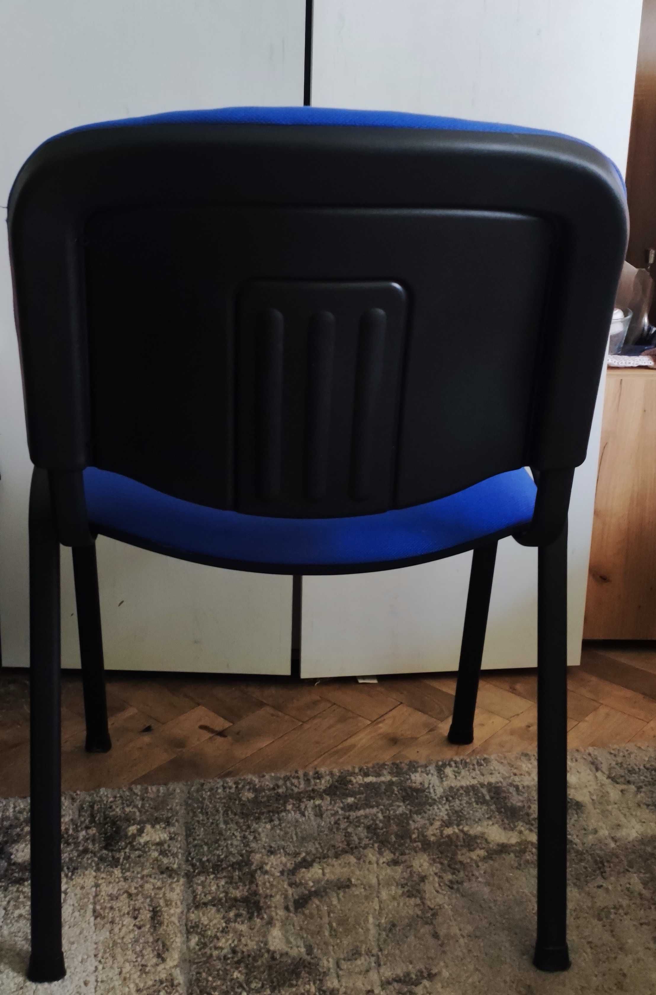Krzesło ISO 3 sztuki niebieskie