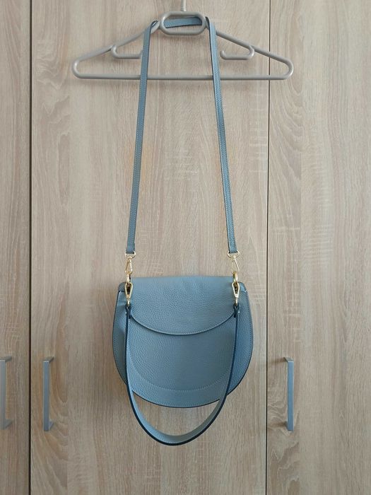 Torebka włoska szara Venezia Zara