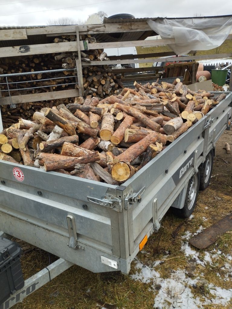 Drewno opałowe , transport