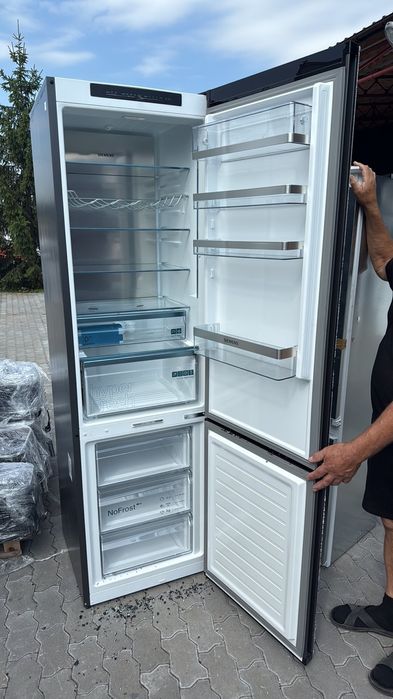 Сток Стильний холодильник Samsung wst43e нержавійка NoFrost Гарантія