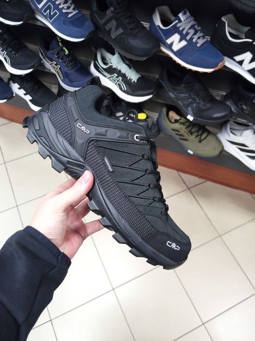 Трекінгові черевики CMP Rigel Low WP чорного кольору