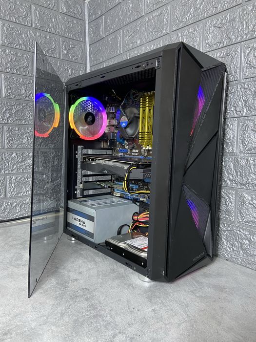 Ігровий ПК,Компьютер(i5-3470,DDR3 16GB,GTX 1050 2GB,SSD 120GB,HDD1TB)