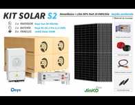 Kit de lítio Deye S2 20 kWh/dia com bateria DOD de 5,12 kWh 90%