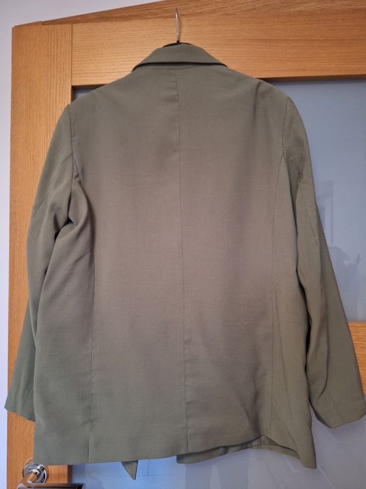 Nowy ONLY żakiet r.38 marynarka 100% wiskoza khaki jak Massimo Dutti