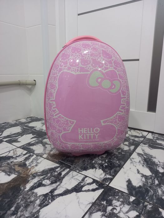 Дитячий чемодан для подорожей Hello Kitty