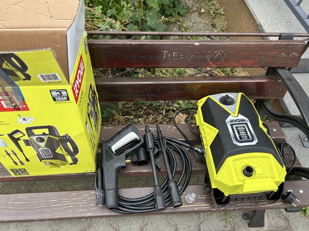 Myjka Ciśnieniowa Ryobi RPW110B*1500W*110 Bar Komplet/Wys/Tanio!