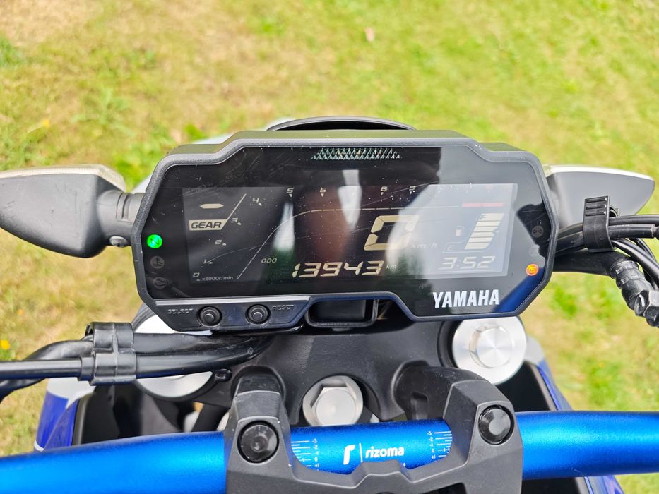 Yamaha Mt125, 2021r, Rizoma, Led, kat B, A1, 15KM