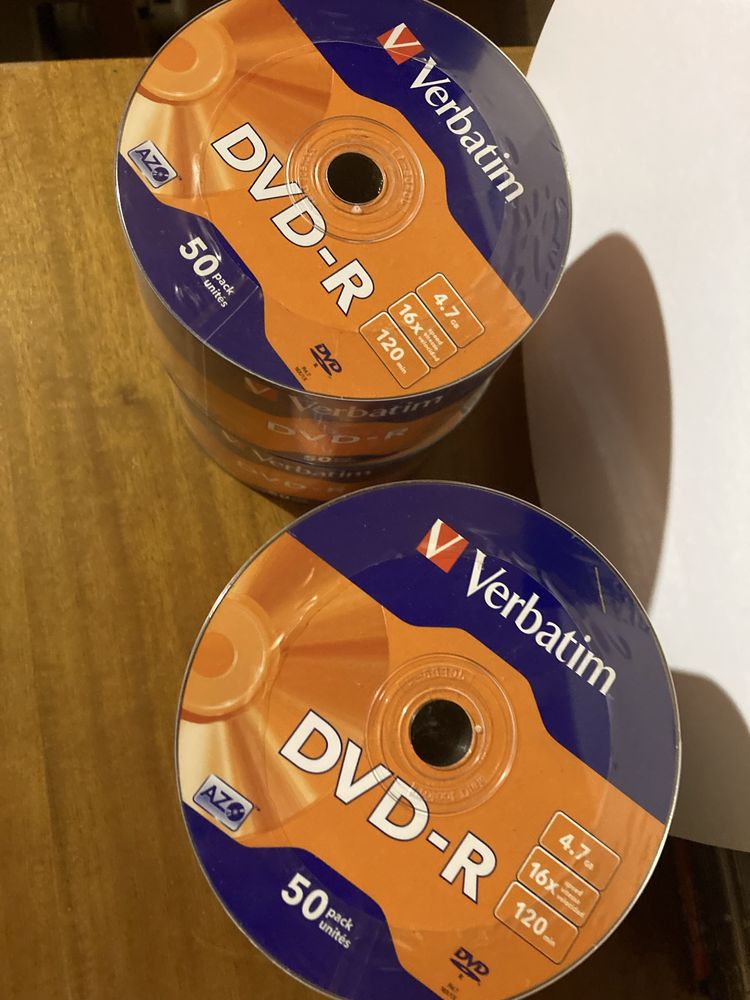 Dvd-r чистий диск  verbatim діск болванка