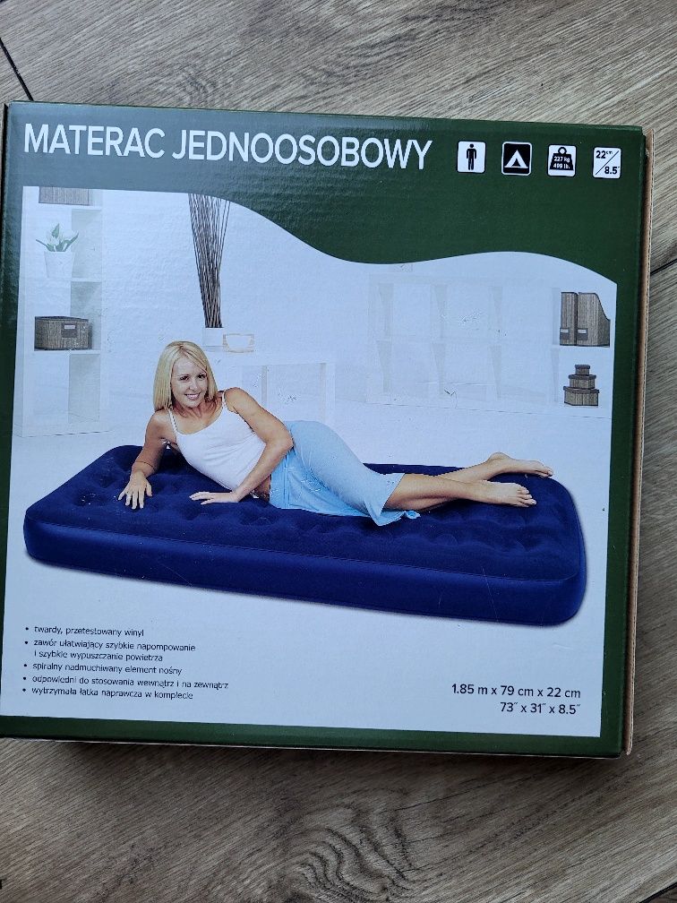 Materac jednoosobowy 1.85x79x22cm