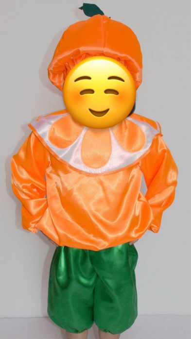 Маскарадний костюм Апельсин розмір (110-120)