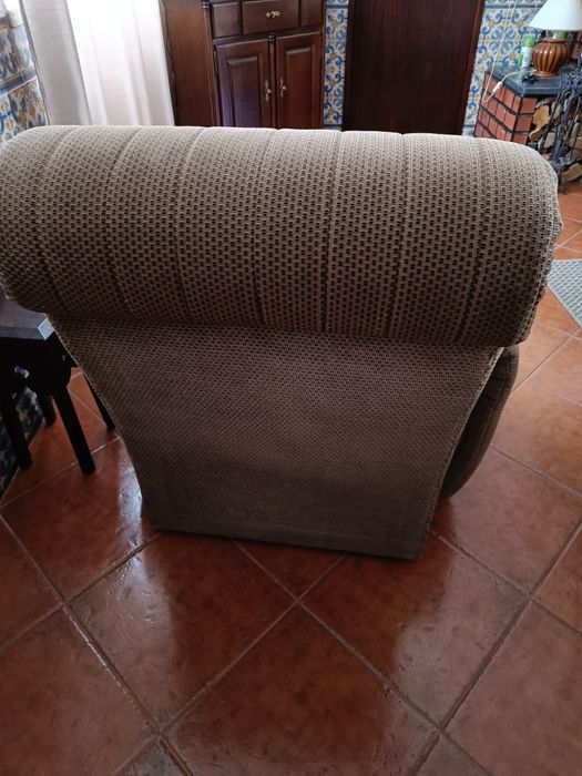 Sofá de 3 lugares + 2 sofas individuais