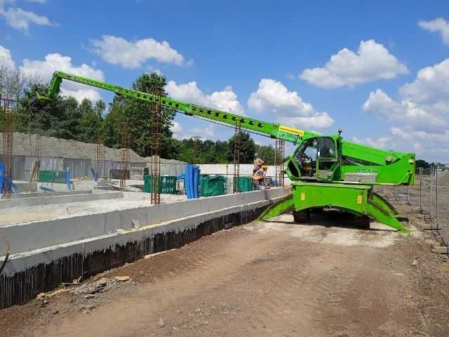 Ładowarka Teleskop,  wynajem, usługi MERLO MANITOU MRT , Zwyżka.