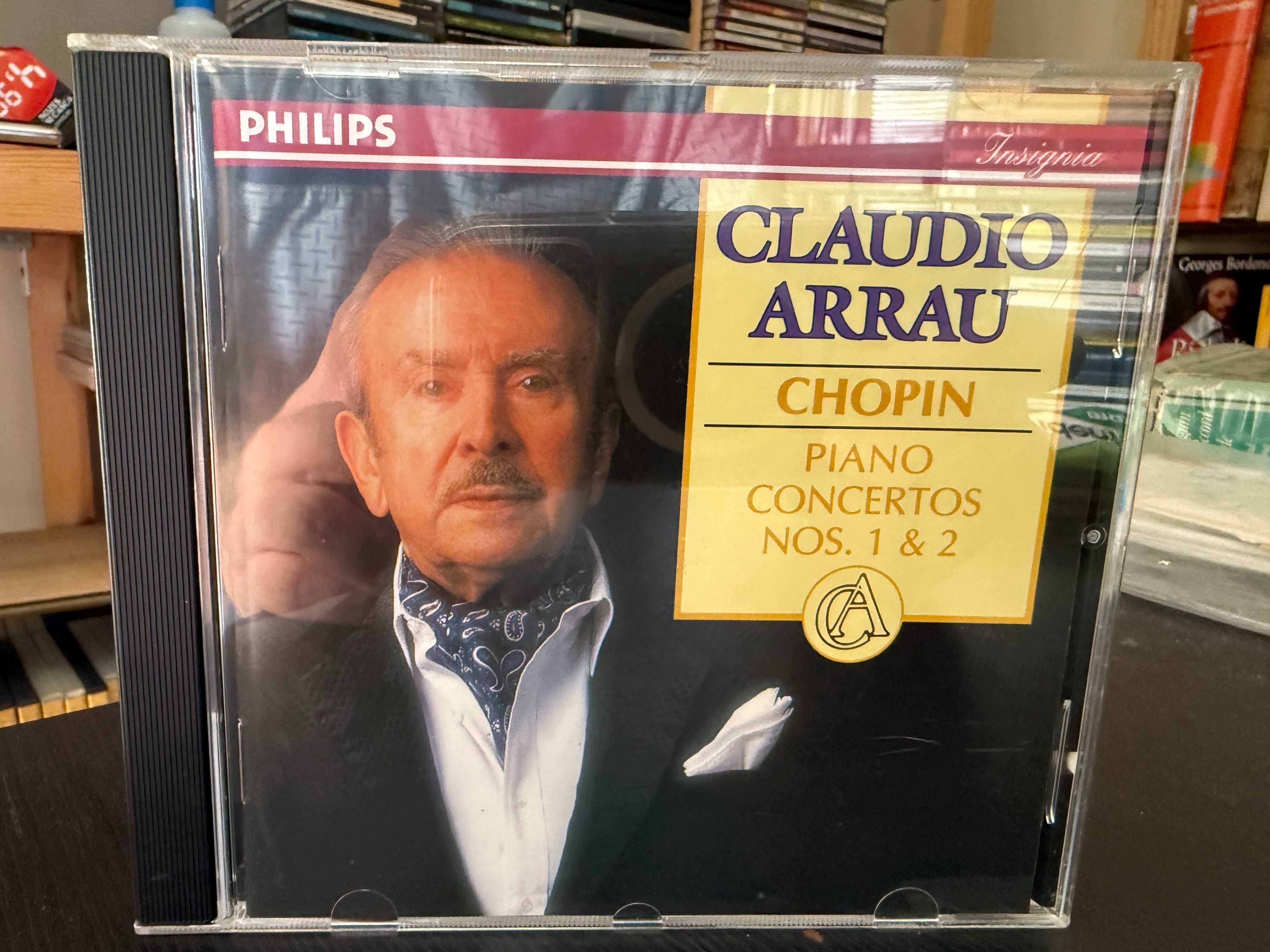 Chopin – Piano Concertos Nos 1 & 2 – Claudio Arrau, London Phil, Inbal