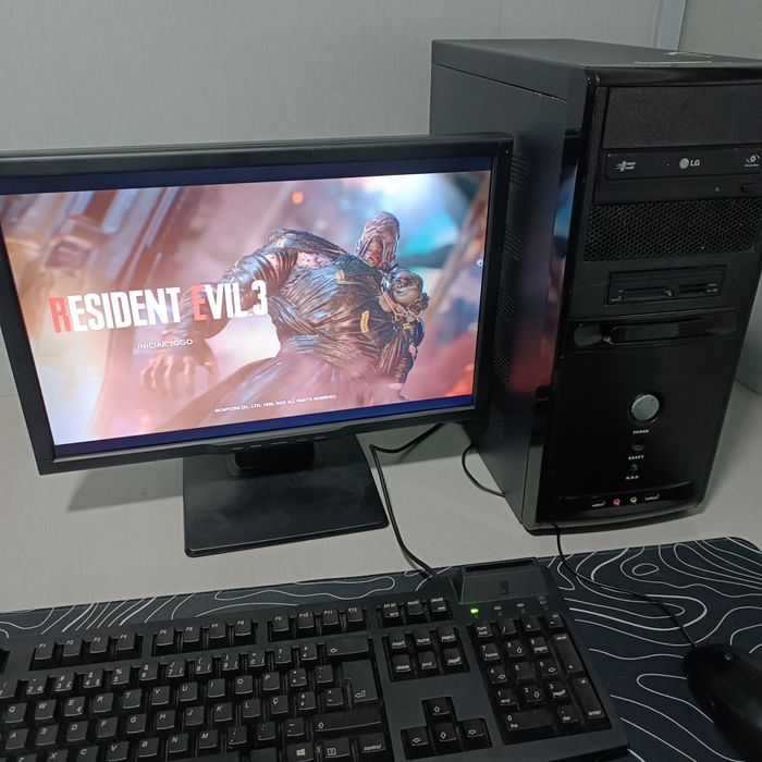 Monitor + PC Gaming Q9400, GTX 960, 6Gb ddr3