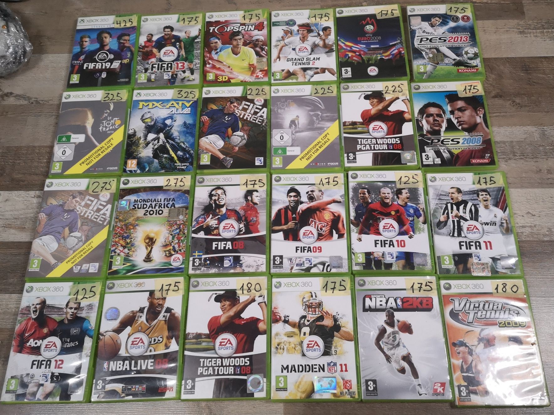 Колекція Дисків xbox 360 ікс бокс 360 з мануалами