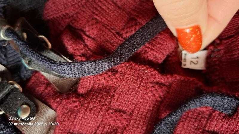 Теплий та стильний дитячий светр-гольф (шерпа) | 7-10 років