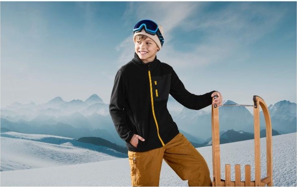 Дитяча Фліска Crivit, флісова кофтинка, флиска 134-140, 146-152, 158-1